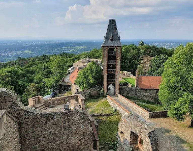 Frankenstein Castle, Mühltal, Germany, Germany